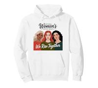 National Women's History Month We Rise Together Feminist Tee Pullover Hoodie