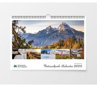 Nationalpark Berchtesgaden 2023 Calendar with Moon Phases and Holidays