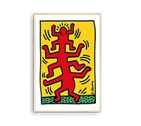 Nationcog People Dancing, Abstract Print, Funny Illustration Exhibition Art, Famous Artwork, Contemporary Art, Street Art Poster, Gallery Wall Poster (Unframed) 11x14