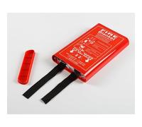 Nationwide Fire Specialists Hard Case CE Marked Fire Blanket - Fire Retardent Emergency Safety Blanket - Ideal For Home, Kitchen, Fireplace, Caravan, Garage, Office, Warehouse, Grill - (1.2 m x 1.2 m)