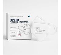 Nationwide Paper FFP3 20x Particulate Respirator Face Mask, 6-Layer High Filtration Capacity Individually Packed in PE Bag Certified EU Directive EN149:2001+A1:2009, CE 0370 (4)