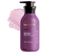 Nativa SPA by O Boticário, loção hidratante corporal açaí | Hidratação de longa duração e hidratante leve, perfumado, 382 g