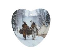 Native A-mericans Chief Car Air Fresheners Auto Scented Aromatherapy Tablets Decoration Accessories Love form