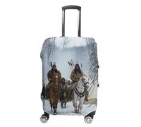 Native A-mericans Chief Suitcase Cover Washable Luggage Protective Covers Travel S