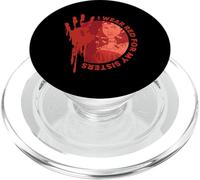 Native America MMIW Awareness - I Wear Red For My Sisters PopSockets PopGrip for MagSafe