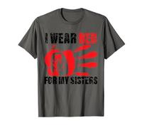 Native America MMIW Awareness - I Wear Red For My Sisters T-Shirt