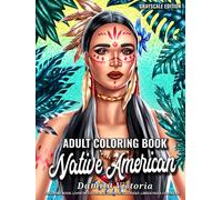 Native American | Adult Coloring Book: Beautiful Native Indian Portrait Coloring Pages for Celebrating Indigenous American Culture | Perfect Coloring Book for Adult Relaxation and Gift Idea