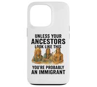 Native American Ancestors Immigrant Truth Indigenous Migra Case for iPhone 13 Pro