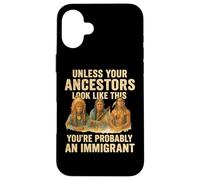 Native American Ancestors Immigrant Truth Indigenous Migra Case for iPhone 16 Plus