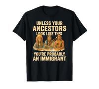 Native American Ancestors Immigrant Truth Indigenous Migra T-Shirt