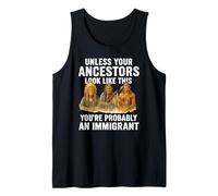 Native American Ancestors Immigrant Truth Indigenous Migra Tank Top