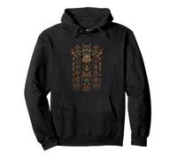 Native American Animals Totem Pullover Hoodie