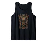 Native American Animals Totem Tank Top