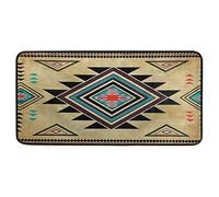 Native American Area Rugs Long Kitchen Runner Rugs Hallway Entry Living Room Desk Modern Doormat Carpet 39x20 Inch/99x51cm