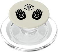 Native American Art Hands Symbol for Healing PopSockets PopGrip for MagSafe