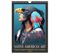 Native American Art (Wall Calendar 2026 DIN A4 portrait), CALVENDO 12 Month Wall Calendar: Uniquely designed artwork of Native Americans