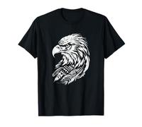 Native American Bald Eagle Tribal Feathers T-Shirt