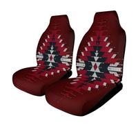 Native American Bead Cross Ethnicm Car Seat Covers, Seats Protection for Women and Girls, Suitable for Most Vehicles, Cars, Trucks, SUVs, Vans.