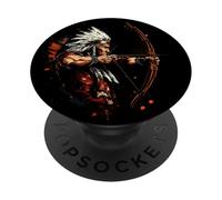 Native American Bow Arrow Native American Pride Indian Chief PopSockets Adhesive PopGrip