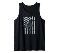 Native American Cherokee USA Flag Arrow T-Shirt Tank Top