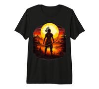 Native American Chief Tribes Indian Warrior Culture Sioux Premium T-Shirt