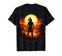 Native American Chief Tribes Indian Warrior Culture Sioux T-Shirt