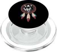 Native American clothing Wolf Earth Zodiac Sign for Virgo PopSockets PopGrip for MagSafe
