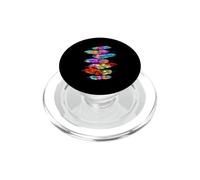 Native American Colorful Feathers Indigenous Tribal Art PopSockets PopGrip for MagSafe