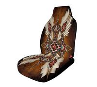 Native American Cross Pattern Car Seat Covers, Seats Protection for Women and Girls, Suitable for Most Vehicles, Cars, Trucks, SUVs, Vans.