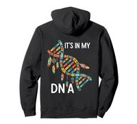 Native American DNA Dreamcatcher Tribal Helix Indian Art Pullover Hoodie