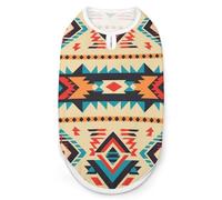Native American Dog Shirt Quick Dry Breathable Pet T-Shirt Soft Stretchy Sleeveless Vest Dog Apparel 2XL