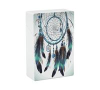 Native American Dream Catcher Cigarette Case Stylish Lightweight Pocket Holder Case for Smoke Waterproof Cigarette Dispenser Cigarettes Accessories for Outdoor Camping Hiking