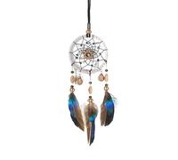 Native American Dream Catcher- For Car, Interior - Handmade, With Feathers
