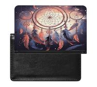 Native American Dream Catcher Passport Holder Cover Wallet Case PU Leather Passport Book Card Holder for Travel Must Haves