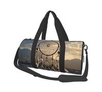 Native American Dream Catcher Travel Duffel Bag Sports Gym Bag, Lightweight Overnight Weekender Bag With Shoes Compartment Yoga Gym Sports Bag For Men Women