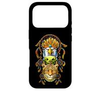 Native American Dreamcatcher Aztec Jaguar Eagle Mayan Gods Case for iPhone 17 Pro