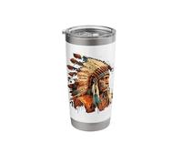 Native American Dreamcatcher Indian Design Stainless Steel Insulated Tumbler