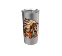 Native American Dreamcatcher Indian Design Stainless Steel Insulated Tumbler