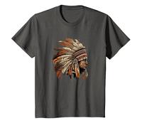 Native American Dreamcatcher Indian Design T-Shirt, Youth, Asphalt Grey, 3T