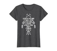 Native American Dreamcatcher Poem T-Shirt, Women, Dark Heather Grey, XX-Large