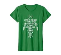 Native American Dreamcatcher Poem T-Shirt, Women, Kelly Green, X-Small