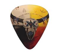 Native American Fashion Colour Guitar Picks 12 Packï¼Œ For Acoustic Guitar Electric Guitar Ukulele