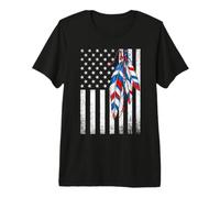Native American Flag Feather Indigenous Tribal Pride Premium T-Shirt