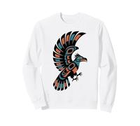 Native American Flying Thunderbird Pacific Northwest Design Sweatshirt