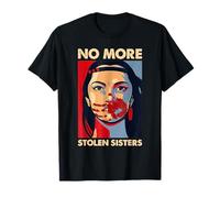 Native American Girl My Sisters No More Stolen Sisters T-Shirt