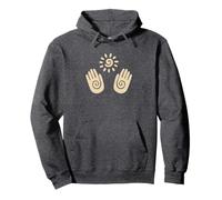 Native American Hands Symbol Art for Healing Pullover Hoodie