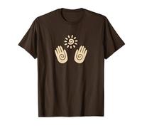 Native American Hands Symbol Art for Healing T-Shirt