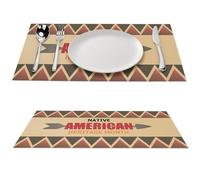 Native American Heritage Month Placemats Set of 6 PCS Washable Table Runner 18" X 12" Place Mats for Kitchen Party Dining Decoration