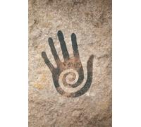 Native American Hopi Hand Symbol Notebook: Blank Lined Paper, 100 Pages