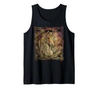 Native American Horse Feather Indian Tribe Indigenous People Tank Top